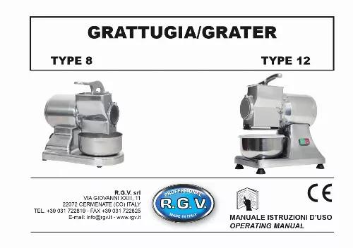 Mode d'emploi RGV Maxi Vip 8G/S