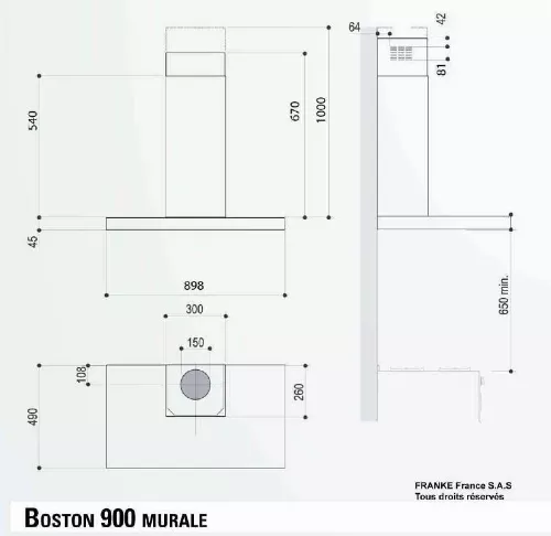 Mode d'emploi ROBLIN BOSTON 900 MURALE