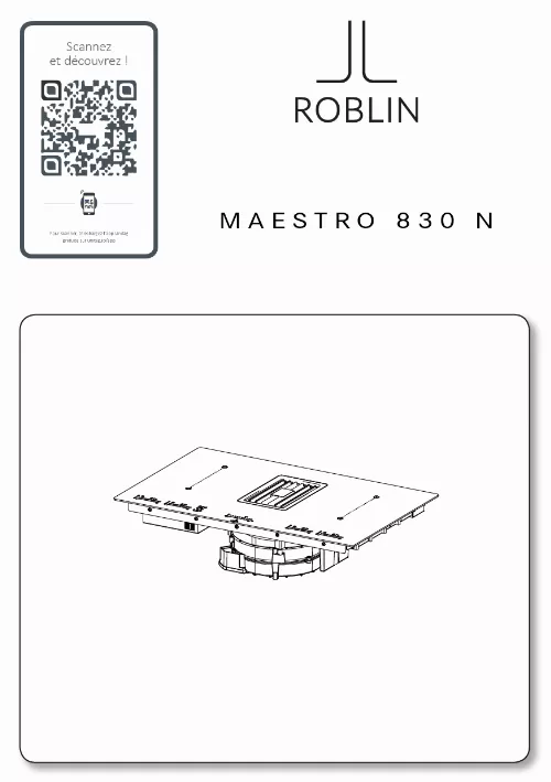 Mode d'emploi ROBLIN MAESTRO NG830