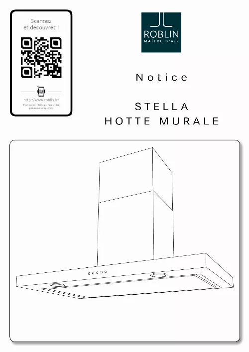 Mode d'emploi ROBLIN STELLA 1200