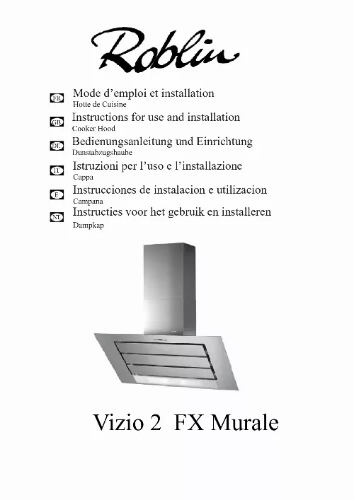 Mode d'emploi ROBLIN VIZIO  1100/3