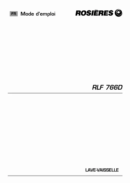 Mode d'emploi ROSIERES RLF 766D-47