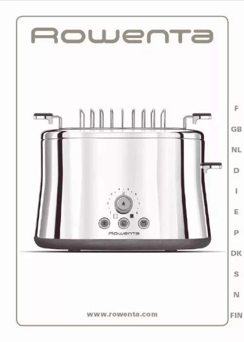 Mode d'emploi ROWENTA TT 7544