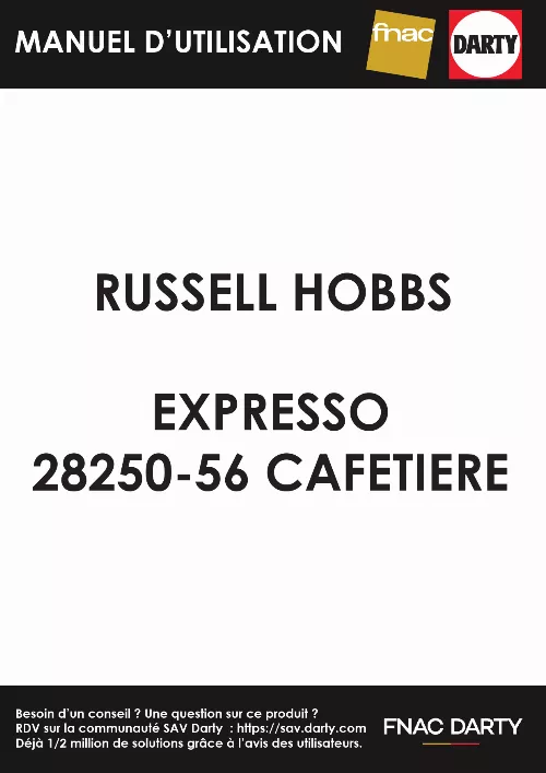 Mode d'emploi RUSSELL HOBBS 28250-56
