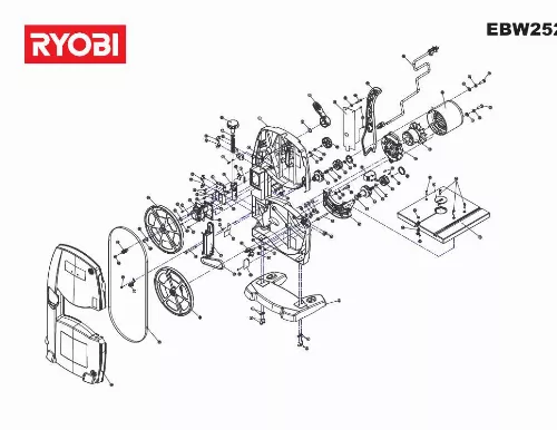 Mode d'emploi RYOBI EBW2523