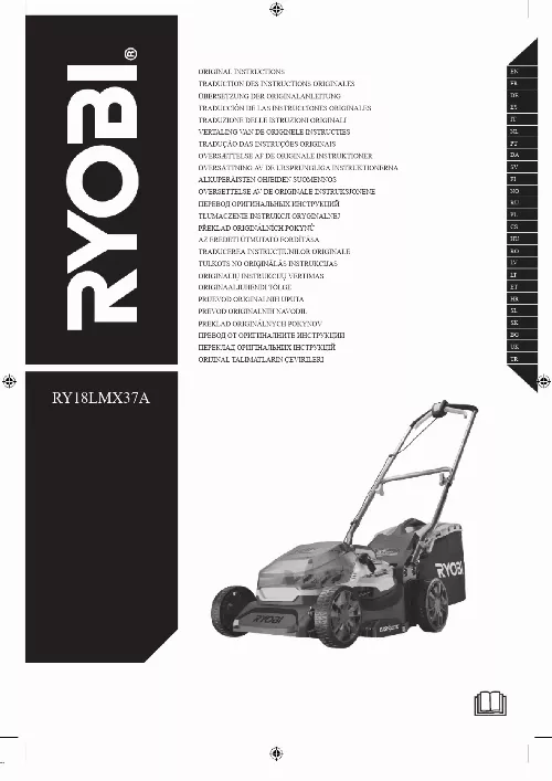 Mode d'emploi RYOBI RLM36X40S240