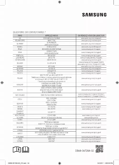 Mode d'emploi SAMSUNG AR09MSWXBWKNEU