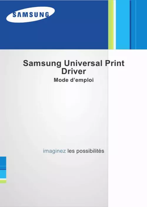 Mode d'emploi SAMSUNG CLP-620ND