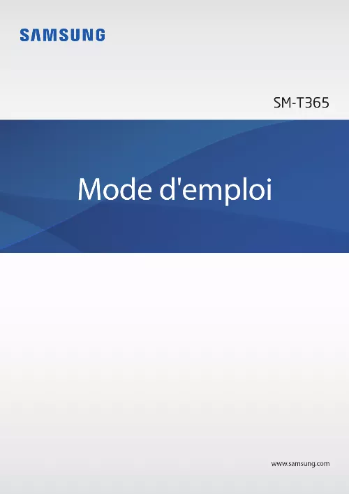 Mode d'emploi SAMSUNG GALAXY TAB ACTIVE 8 SM-T360