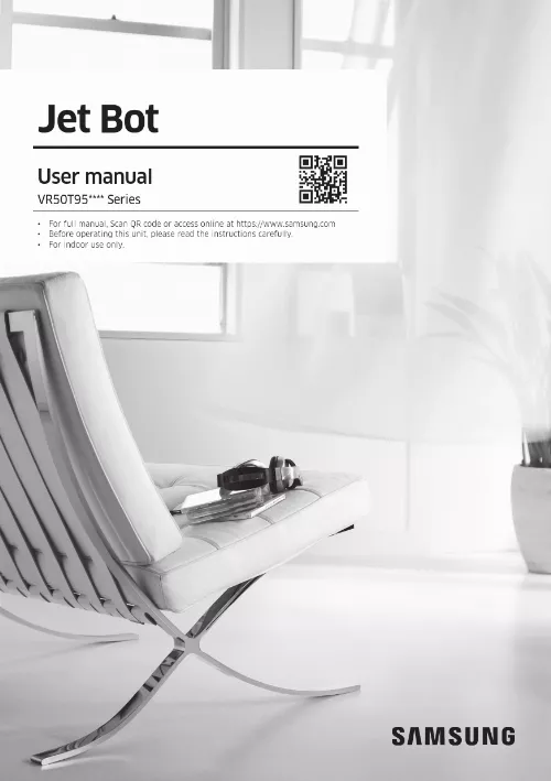 Mode d'emploi SAMSUNG JET BOT AI+