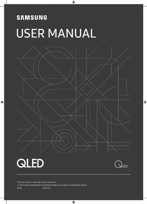 Mode d'emploi SAMSUNG QE65Q7F