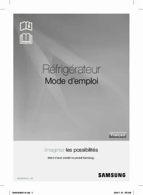 Mode d'emploi SAMSUNG RFG23RESL