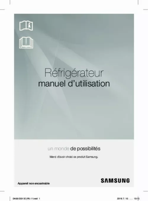 Mode d'emploi SAMSUNG RH57H90507F