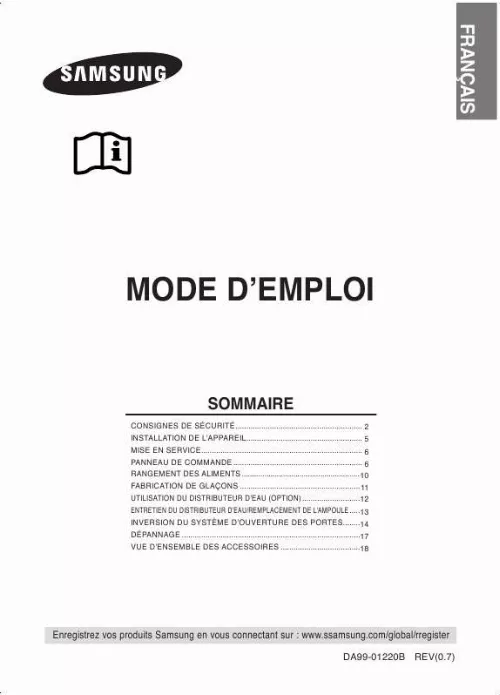 Mode d'emploi SAMSUNG RL41PC