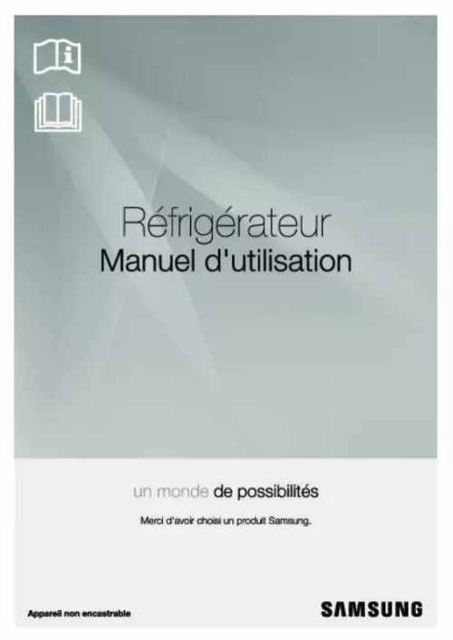 Mode d'emploi SAMSUNG RL4323RBAWW