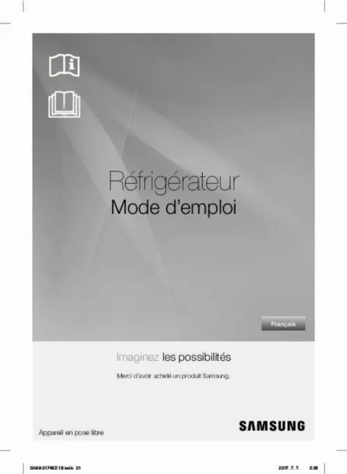 Mode d'emploi SAMSUNG RS61782GDSL