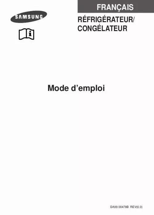 Mode d'emploi SAMSUNG RT40MBMS