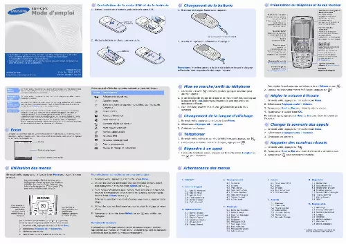Mode d'emploi SAMSUNG SGH-C140