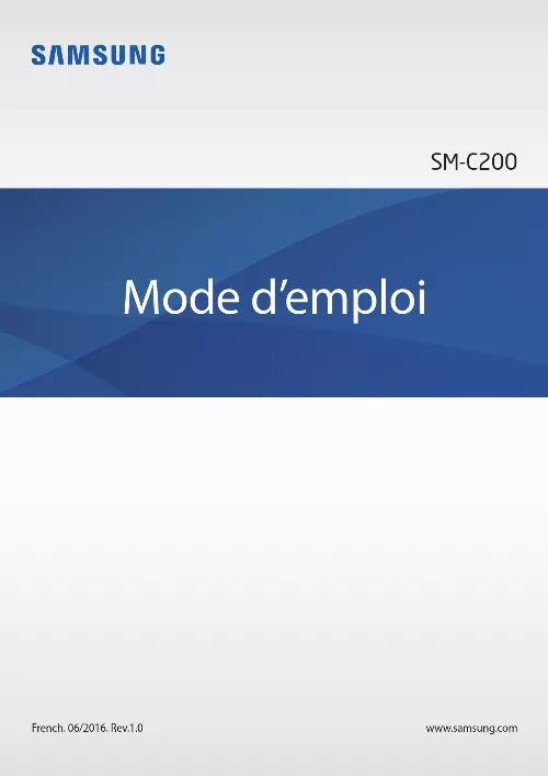 Mode d'emploi SAMSUNG SM-C200