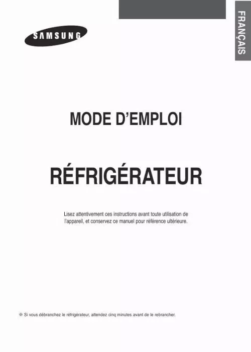 Mode d'emploi SAMSUNG SR-51NMA