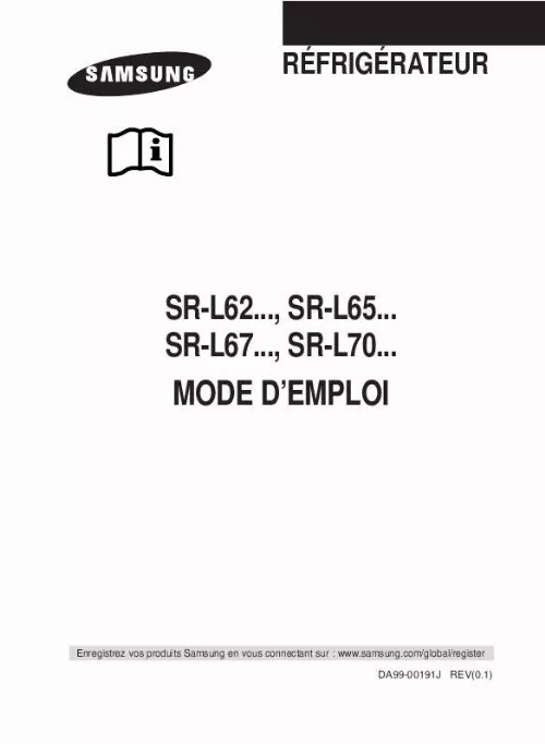 Mode d'emploi SAMSUNG SR-L623EV