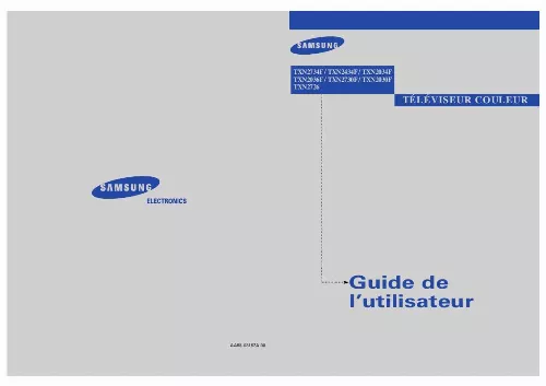 Mode d'emploi SAMSUNG TX-N2730F