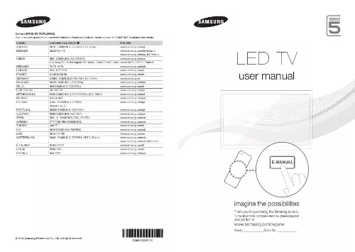 Mode d'emploi SAMSUNG UE37D5700RS