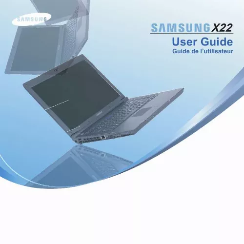 Mode d'emploi SAMSUNG X22 WEP 7500