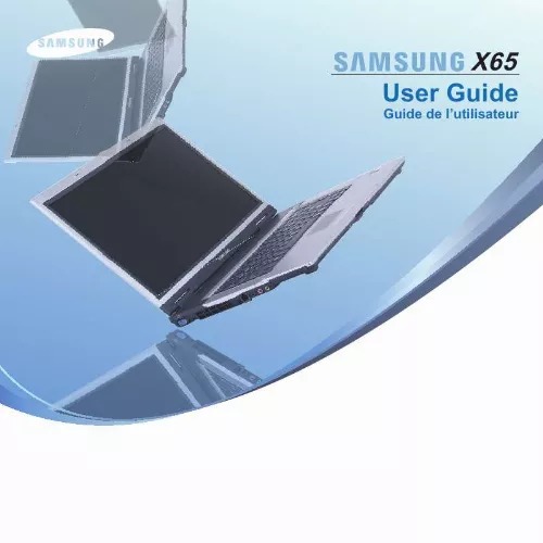 Mode d'emploi SAMSUNG X65 XEB 8300