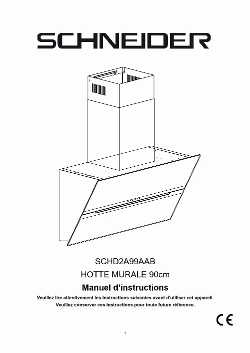 Mode d'emploi SCHNEIDER SCHD2A99AAB