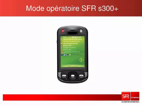 Mode d'emploi SFR S300+