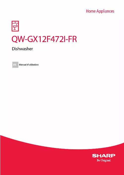 Mode d'emploi SHARP QW-GX12F472I