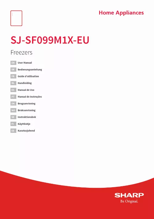 Mode d'emploi SHARP SJ-SF099M1X-EN