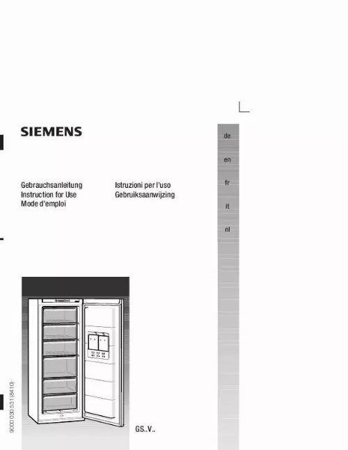 Mode d'emploi SIEMENS GS34V440