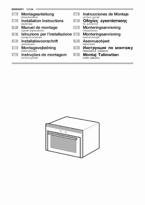 Mode d'emploi SIEMENS HB84E562/35