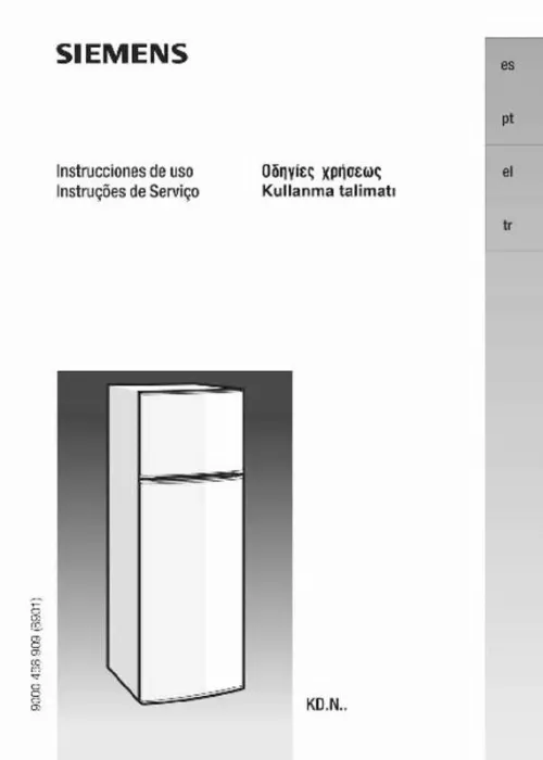 Mode d'emploi SIEMENS KD30NX43