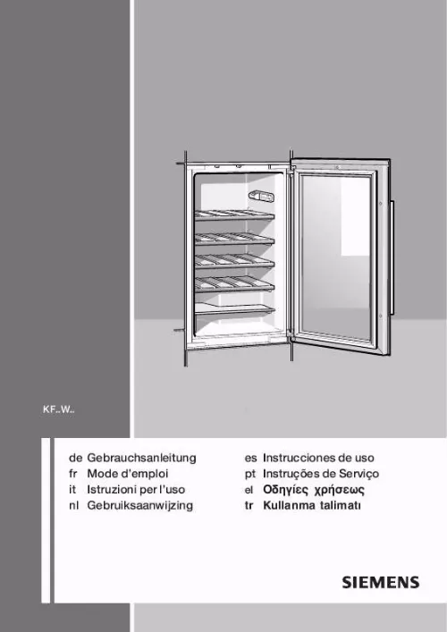 Mode d'emploi SIEMENS KF18WA41IE/02