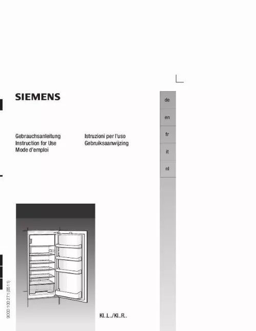 Mode d'emploi SIEMENS KI24RV21FF/01