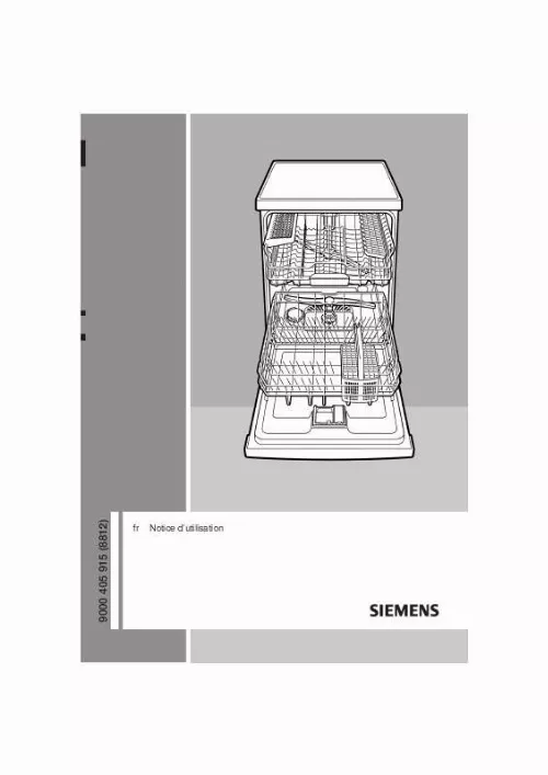 Mode d'emploi SIEMENS SN64E000EU