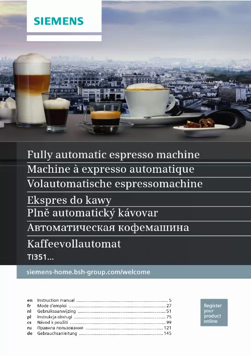 Mode d'emploi SIEMENS TI351509DE