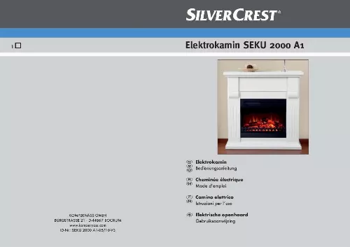 Mode d'emploi SILVERCREST SEKU 2000 A1
