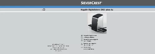 Mode d'emploi SILVERCREST SND 3600 A1 SLIDE AND NEGATIVE SCANNER