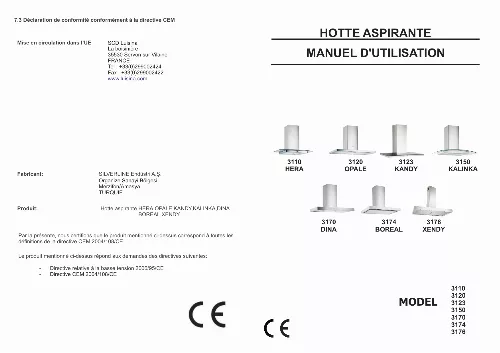 Mode d'emploi SILVERLINE 3120