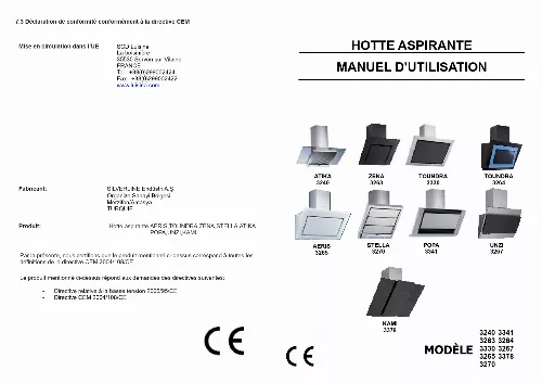 Mode d'emploi SILVERLINE 3265