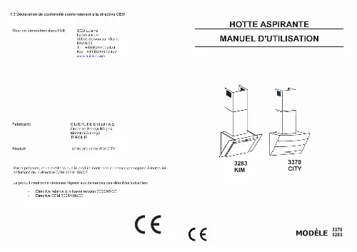 Mode d'emploi SILVERLINE 3283