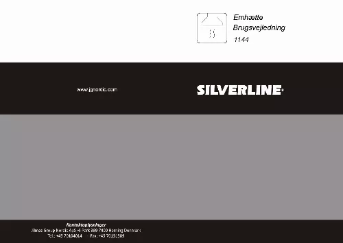 Mode d'emploi SILVERLINE SM1144