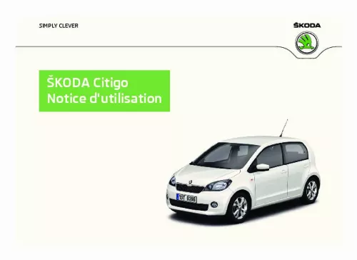 Mode d'emploi SKODA CITIGO