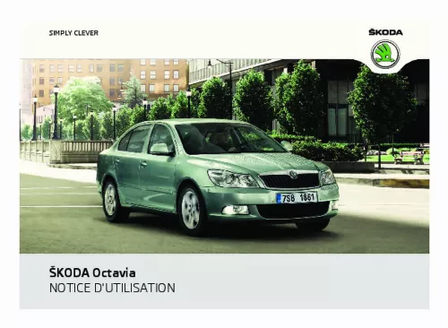 Mode d'emploi SKODA OCTAVIA