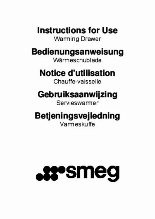 Mode d'emploi SMEG CT29-2