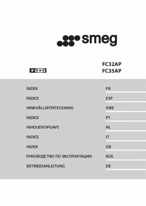 Mode d'emploi SMEG FC32APS